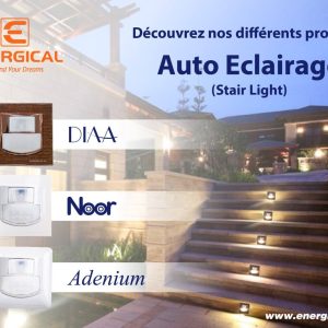 Sécurisez et sublimez vos pas avec notre système d'auto éclairage pour escalier (Stairlight), la technologie incontournable pour un intérieur connecté et moderne. Grâce à ses détecteurs de mouvement intelligents et ses rubans LED basse tension, profitez d'un éclairage d'escalier automatique et progressif qui s'active marche par marche à la montée comme à la descente. Fini la recherche d'interrupteurs dans le noir : ce dispositif intelligent offre un effet lumineux fluide et fluide qui élimine tout risque de chute nocturne sans jamais vous éblouir. Totalement compatible avec les escaliers en béton, bois ou métal, notre kit intègre le performant contrôleur Step 1002 V2 capable de gérer jusqu'à 32 marches. Alliez économie d'énergie, sécurité renforcée et design architectural haut de gamme en un seul clic.
